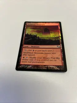 MTG Madblind Mountain Shadowmoor Foil Nm (Z) - Image 1