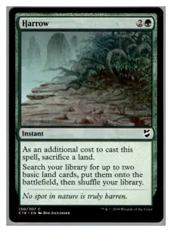 MTG - #150 Harrow - Commander 2018 - Image 1