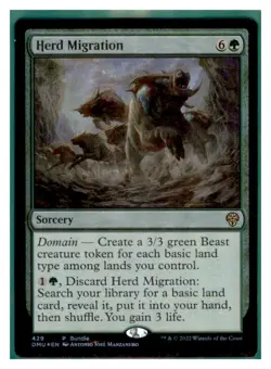 MTG - #165 Herd Migration - Dominaria United Foil - Image 1