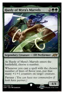 MTG - #141 Hardy of Myra's Marvels - Unfinity - Image 1