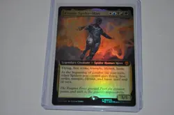 MTG magic SPIDERMAN spm EXTENDED ART FOIL COSMIC SPIDERMAN #271 MYTHIC - Image 1