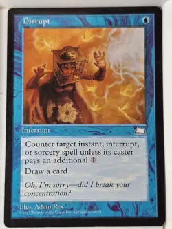 Disrupt - Weatherlight - Magic the Gathering MTG Nice! - Image 1