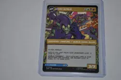 MTG magic SPIDERMAN spm BORDERLESS NORMAN OSBORN GREEN GOBLIN #220 MYTHIC - Image 2