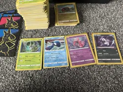 Crown Zenith etb Box Pokemon Card Bundle TCG 250+ Cards 4 Holos 21 Reverse Holos - Image 2