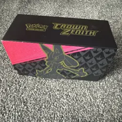 Crown Zenith etb Box Pokemon Card Bundle TCG 250+ Cards 4 Holos 21 Reverse Holos - Image 5