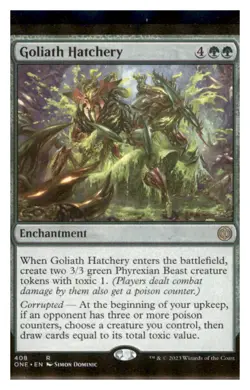 MTG - #408 Goliath Hatchery - Phyrexia: All Will Be One - Image 1