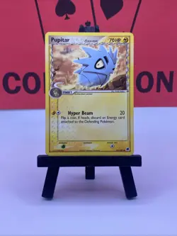 Pupitar 59/101 Dragon Frontiers Pokemon TCG Regular Common 2006 LP - Image 2