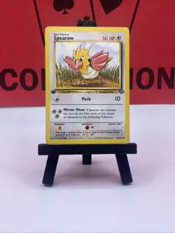 Spearow 62/64 Jungle 1st Edition Common 1999 WOTC Pokemon TCG MP - Image 2