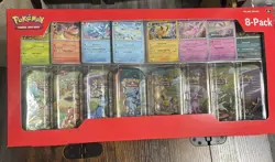 Pokemon TCG Prismatic Evolutions Costco 8 Mini-Tin Bundle w/ Promo Cards NEW - Image 2