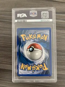 2005 POKEMON EX UNSEEN FORCES 54 CYNDAQUIL-REVERSE FOIL PSA 9 - Image 2