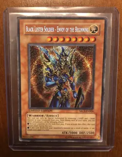 Yugioh Black Luster Soldier - Envoy Of The Beginning MC2-EN004 Secret Rare - HP - Image 2