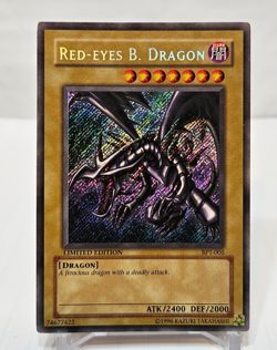 Red-Eyes B. Dragon BPT-005 Secret Rare Limited Edition Promo Yugioh 7723 - Image 1