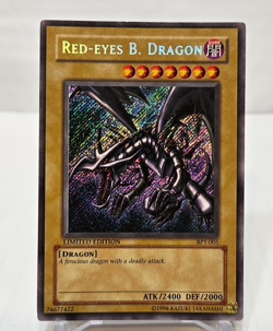 Red-Eyes B. Dragon BPT-005 Secret Rare Limited Edition Promo Yugioh 7722 - Image 1