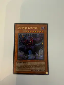 Yugioh Vampire Genesis SD2-EN001 Ultra Rare 1st Edition Near Mint - Image 1