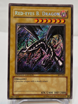 Red-Eyes B. Dragon BPT-005 Secret Rare Limited Edition Promo Yugioh 7720 - Image 1