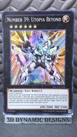 | Yugioh Number 39: Utopia Beyond NECH-EN095 1st Edition Super Rare PL 🔥 | - Image 2