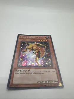 Yugioh - Gem-Armadillo HA05-EN005 1st Edition SECRET NM X1 - Image 2