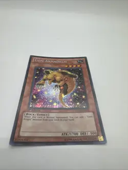 Yugioh - Gem-Armadillo HA05-EN005 1st Edition SECRET NM X1 - Image 3