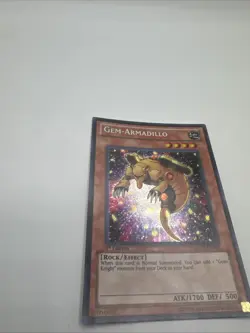 Yugioh - Gem-Armadillo HA05-EN005 1st Edition SECRET NM X1 - Image 2