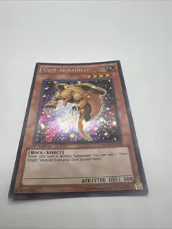 Yugioh - Gem-Armadillo HA05-EN005 1st Edition SECRET NM X1 - Image 1