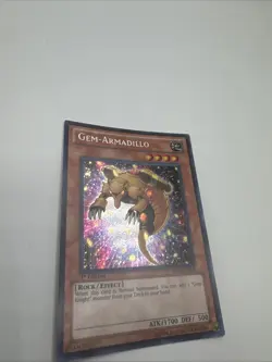Yugioh - Gem-Armadillo HA05-EN005 1st Edition SECRET NM X1 - Image 2