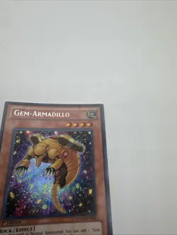 Yugioh - Gem-Armadillo HA05-EN005 1st Edition SECRET NM X1 - Image 4