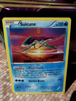 Pokemon Suicune Cosmo Holo Rare Card Breakpoint 30/122 - Image 1