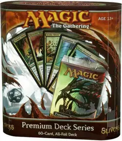 MTG Premium Deck Series Slivers 60-Card All-Foil Deck New Sealed - Image 1