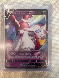 Dark Sylveon V SWSH134 SWSH: Sword & Shield Promo Cards Holo - Image 1
