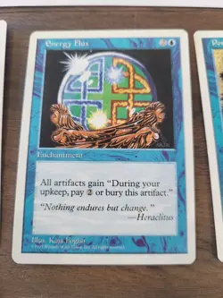 - 5th Edition Lot of 16 Magic the Gathering MTG Cards 1997 All Blue DRAIN POWER - Image 4