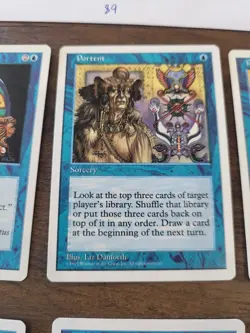 - 5th Edition Lot of 16 Magic the Gathering MTG Cards 1997 All Blue DRAIN POWER - Image 5