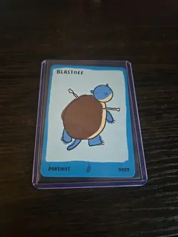 Pokenot Blastoff (Blastoise Card) #0009 Dysfunctional Passholder, 151 Pokenots - Image 1