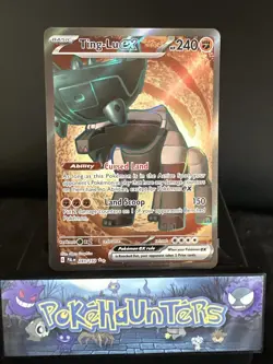 Pokemon Card Ting-Lu EX 243/193 Paldea Evolved Full Art Ultra Rare Near Mint - Image 1