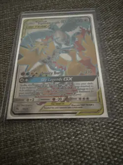 Pokemon TCG Moltres Zapdos Articuno GX Hidden Fates Holo Ultra Rare Card 66/68 - Image 3
