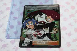 Pokemon TCG Jessie James Full Art Trainer Hidden Fates Ultra Rare Card 68/68 - Image 1