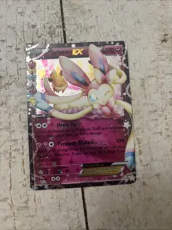 Sylveon EX RC21/RC32 Generations Ultra Rare Holo Card Pokemon TCG - Image 1