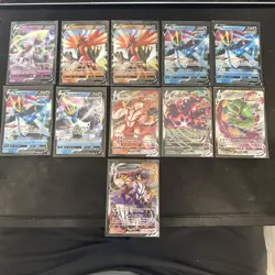 11x Pokemon V & Vmax Cards Sword And Shield Series Era Cards Urshifu Zapdos NM - Image 1