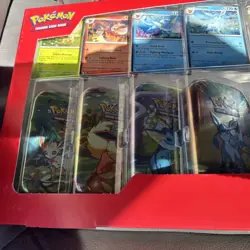 Pokemon Prismatic Evolutions 8 Mini Tins with Promo Cards Costco 2 Pack! - Image 2