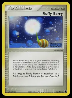 Pokemon Card - Fluffy Berry Unseen Forces 85/115 Reverse Holo Stamped - Image 1