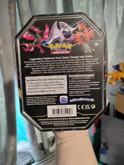 Crown Zenith Tin Galarian Articuno Pokemon Cards TCG Brand New Sealed - Image 2