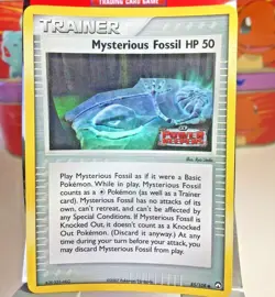 Mysterious Fossil Trainer 85/108 Ex Power Keepers Reverse Holo Pokemon Card - Image 1