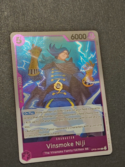 Vinsmoke Niji OP06-065 R Foil Rare Wings Of The Captain One Piece Card Game - Image 2