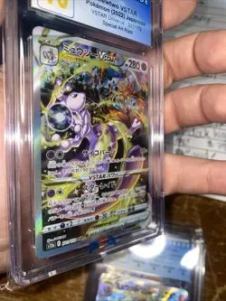 CGC 10 Pristine Pokemon Card Mewtwo Vstar SAR 221/172 Vstar universe Japanese - Image 5