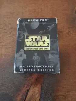 STAR WARS Premiere Customizable Card Game 60 Card Starter Set 1995 - Image 4
