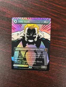 Eddie Brock (0233) (Borderless) [Marvel Spider-Man] Foil Near Mint - Image 1