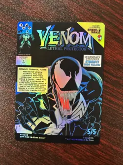 Eddie Brock (0233) (Borderless) [Marvel Spider-Man] Foil Near Mint - Image 2