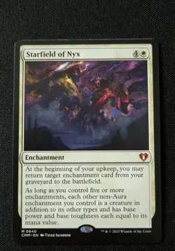 MTG - Starfield of Nyx - Commander Masters - Near Mint Mythic #840 Non Foil - Image 1