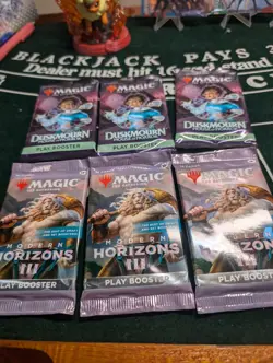 6 Pack Bundle Magic The Gathering/3 Modern Horizons Ill And 3 Duskmourne - Image 1