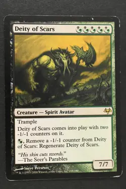 Magic The Gathering: Deity of Scars - EVE - Rare - HP - MTG - Image 1
