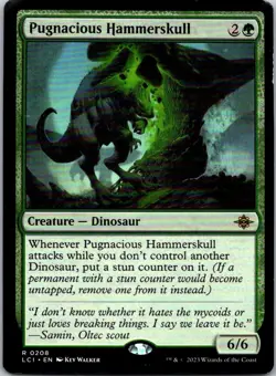 Magic the Gathering HP Pugnacious Hammerskull The Lost Caverns of Ixalan MTG - Image 1
